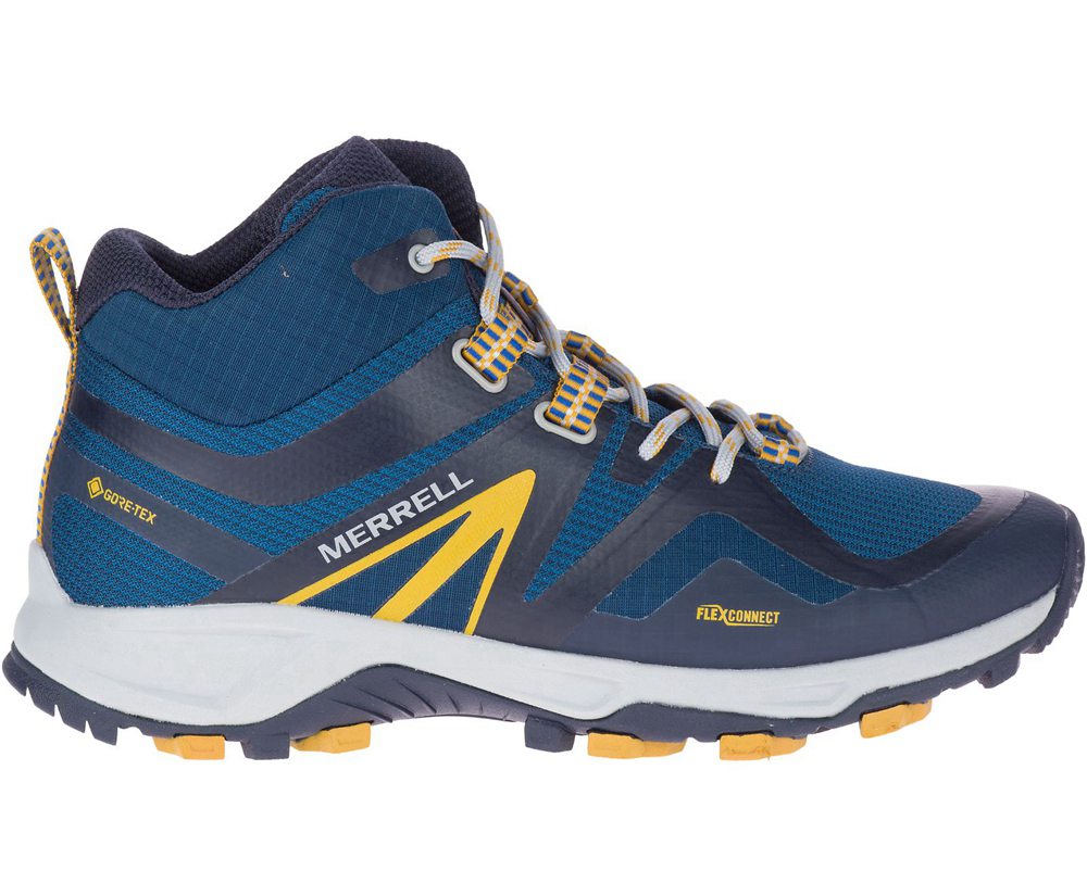 Merrell Vandrestøvler Herre - Mqm Flex 2 Mid Gore-Tex® - Blå - XZS860753